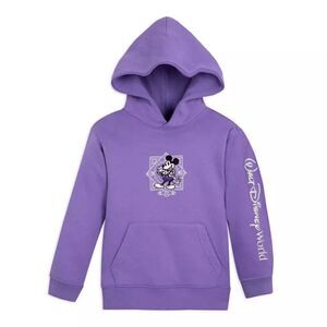 Mickey Mouse & Friends Disney100 Pullover Hoodie Top WDW Kids 5/6 NEW Disney